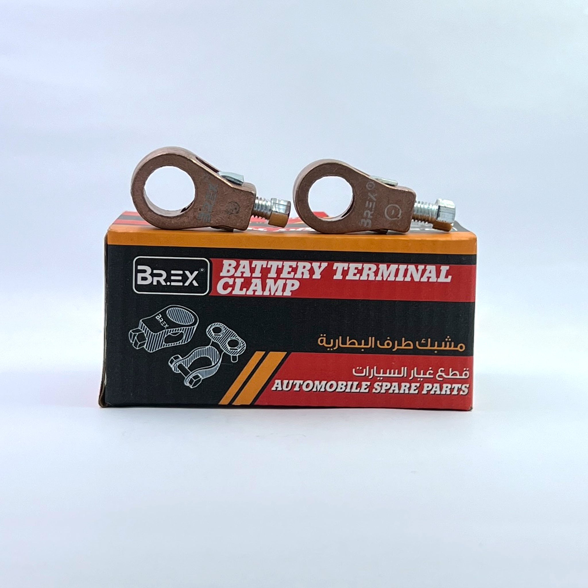 Pewter Battery Terminal Ring Shape Big Set